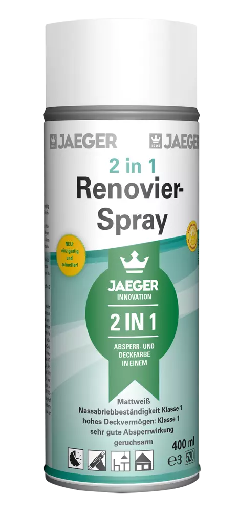 Renovierfarbe in der Spraydose