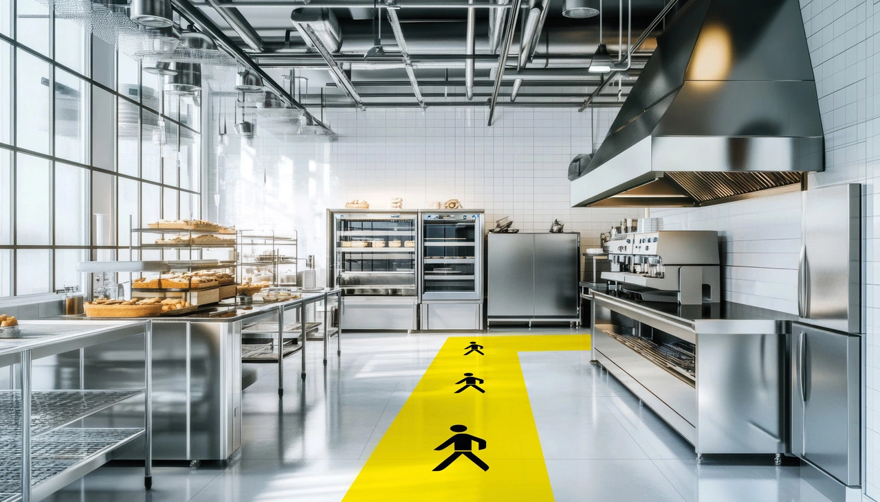 Markierung im Lebensmittelbereich