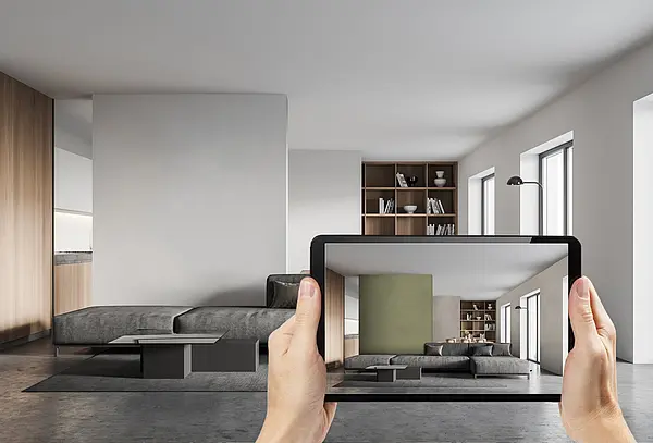 Raumfotografie per Tablet