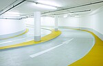 Markierung in Tiefgarage
